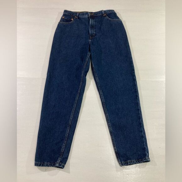 Vintage Levi’s 551 Jeans Women’s 12S Blue Denim Relaxed Tapered 90s Y2K - Picture 2 of 12